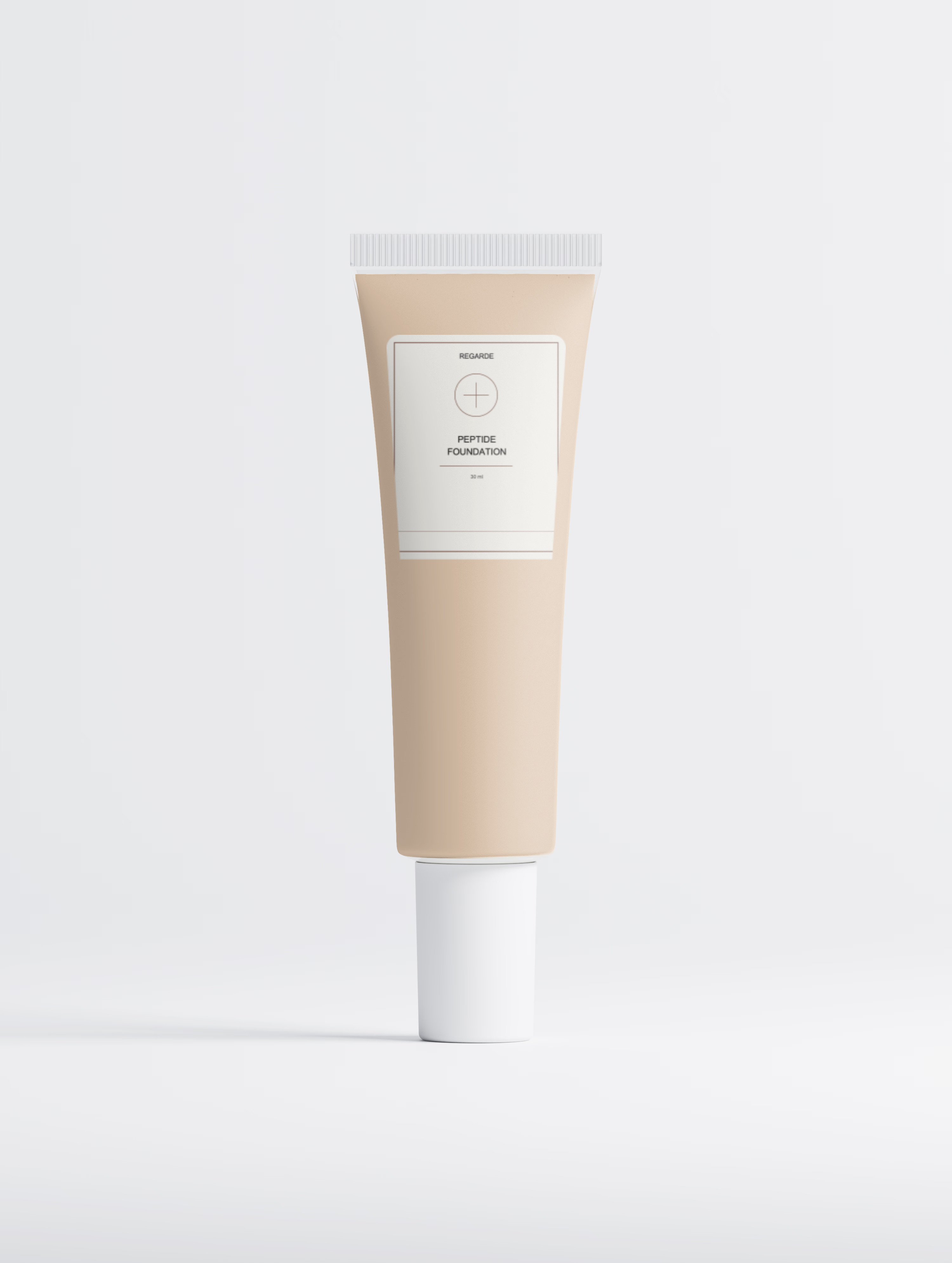 Peptide Foundation. The tube, front on.