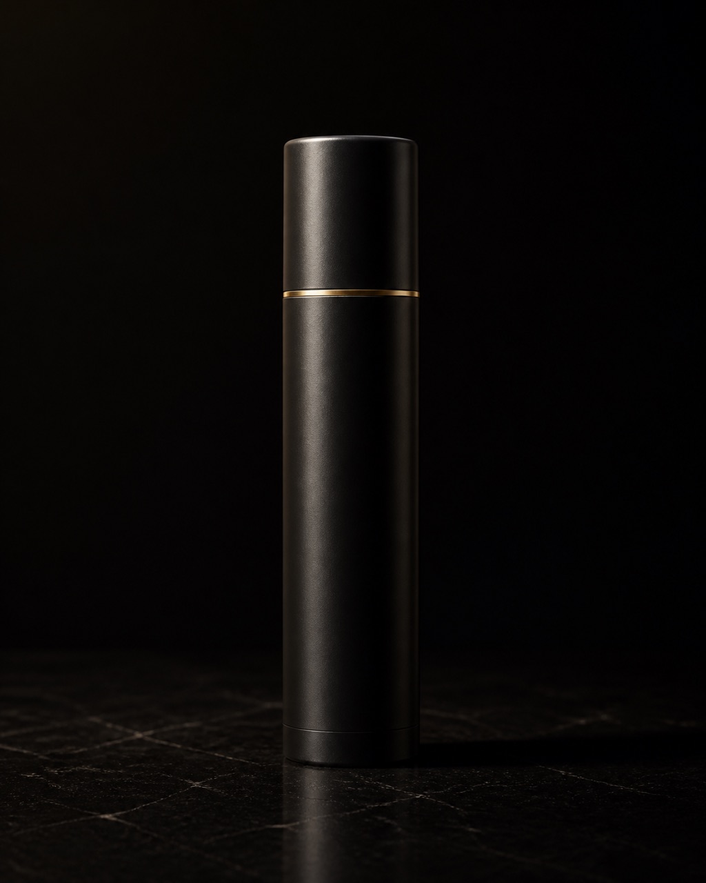 Hydro Balancing Gel-Cream — lightweight balancing gel cream — standing alone against near-black under a single warm gold light.